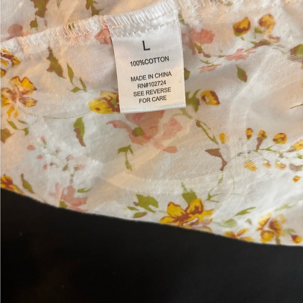 Hester Orchard by anthropology Floral Blouse - Pink and Yellow - Picture 4 of 5